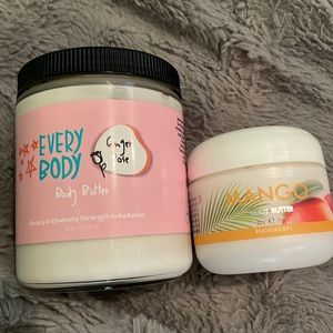 Ginger Rose body butter AND Mango body butter